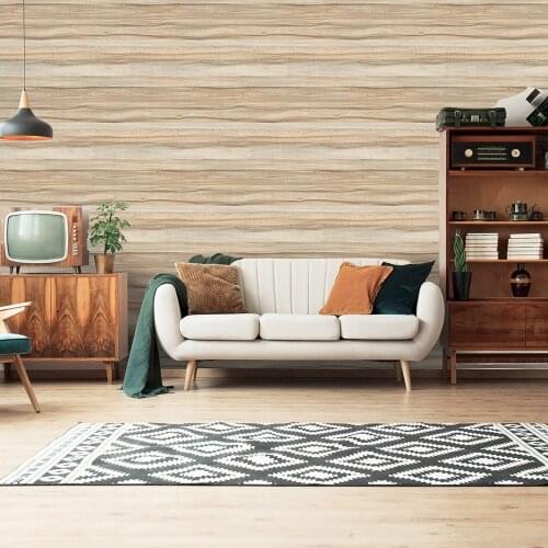 Brown Wood Grain Peel And Stick Wallpaper Wood Shlef Liner Removable Contact Paper Self Adhesive Wall Covering Home Decoration