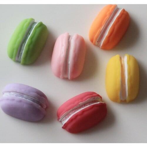 Resin Simulation Food Half Resin Kawaii Cabochons For Phone Hair Bow Diy Scrapbook Embellishment