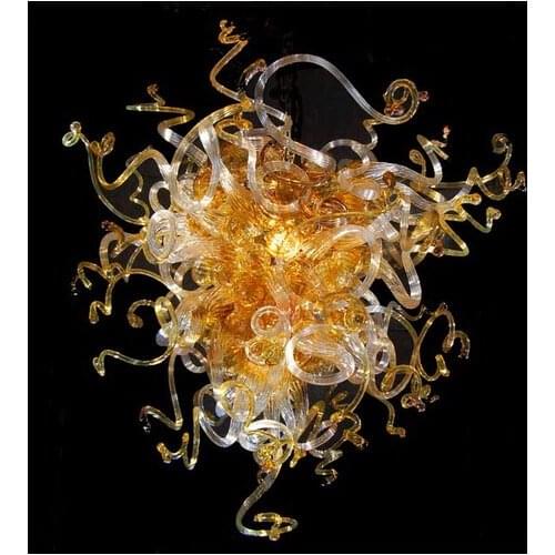 Modern Art Decoration Led Lights and Lighting Style Hand Blown Glass Antique Chandelier Lighting