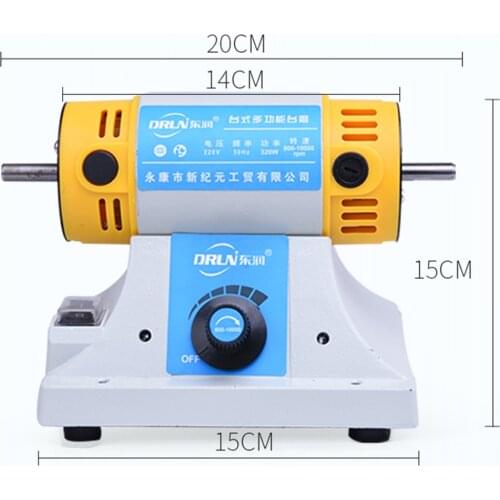 TM-2 Benchs Lathe Polisher Took Kit benchdrill multi use Jewelry Jade Polishing Machine
