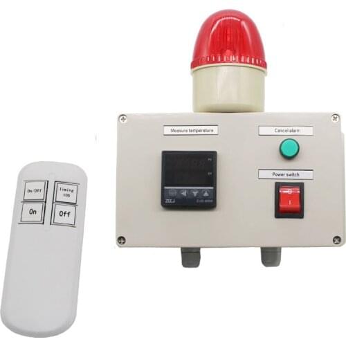 Remote control cancel alarm temperature Overrun alarm device high temp. warning device over temperature alarm