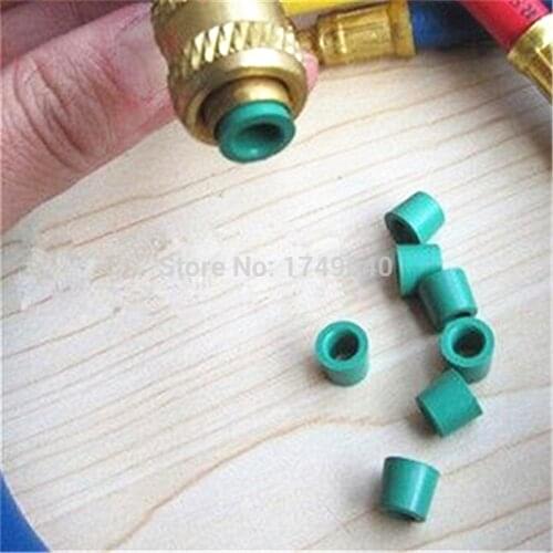 Universal 10pcs/lot Car Air-Conditioning A/C System Refrigeration Hose Adapter O-Ring Rubber Seals Grommet Gasket High Quality