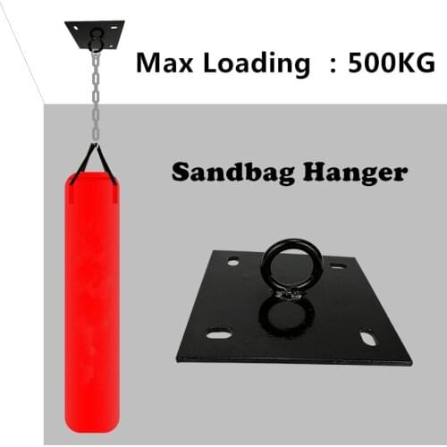 Sandbag Hanger Steel Ceiling Hanging Kit Punching Ball Multifunctional Wall Mount for Boxing Muay Thai Indoor Accessories