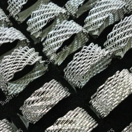 300pcs wholesale lots jewelry ring good silver color iron spring Ring Free shipping BL190
