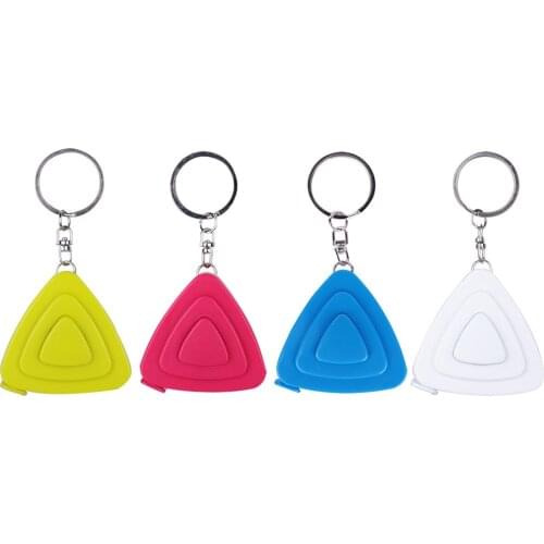 1.5m high precision portable leather tape, key chain Mini clothes ruler, magnetic adsorption for household and office supplies