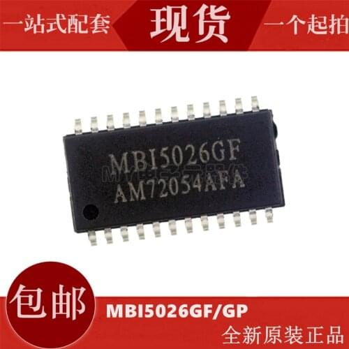 100% New&original MBI5026GF SOP24 MBI5026CF LED MB15026GP SSOP24 In Stock