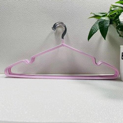 40Pcs/Lot 41cm Adults Wet Drying Non Slip Metal Hanger Dipping Plastic For Shirt Hook Hangers for Clothes