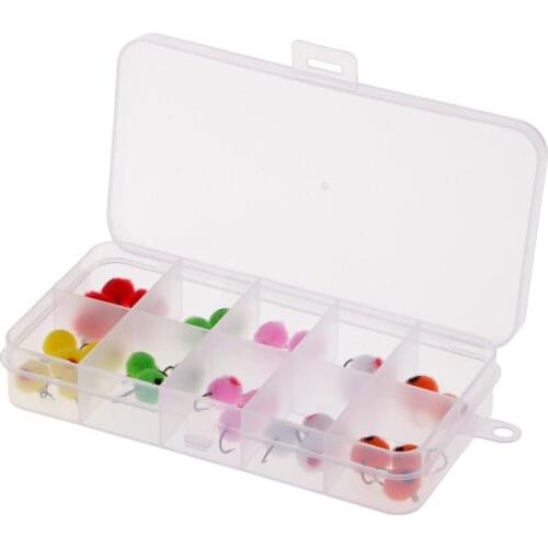 36pcs Salmon Egg Flies Fly Fishing Flies Fishing Lures Replacement Tackles for Steelhead/Trout/Salmon