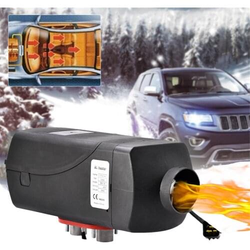 2KW Car Heater 12V 24V Air Diesel Heater Parking Heater With Remote Control LCD Monitor For RV Motorhome Trailer Trucks Boats