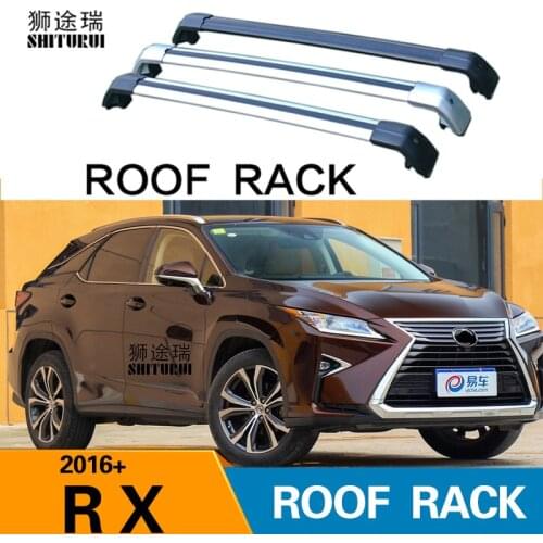 2Pcs Roof Bars for Lexus RX350 RX450H F sport RX350L RX450L 2016-2019 2020 baggage luggage roof rack roof rail cross bar