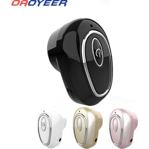 Single S650X Wireless Sport Bluetooth-compat Earphone Handsfree Earphone In Ear Mini Earbuds with Mic Headset for Android Ios PC