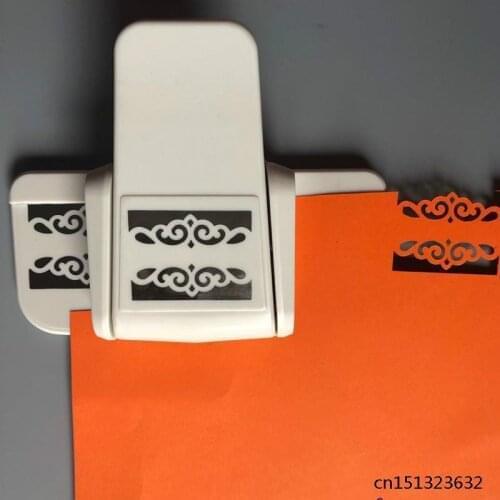Diy Craft Paper Large Fancy Border Embossing Dies Punch Scrapbooking Handmade Edge Device Cutter Bilateral Jade Hook Puncher