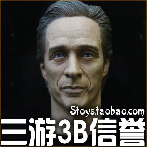 1/6 scale figure doll head shape for 12" action figure doll accessories Prison Break Mahone Head carved not include body,clothes