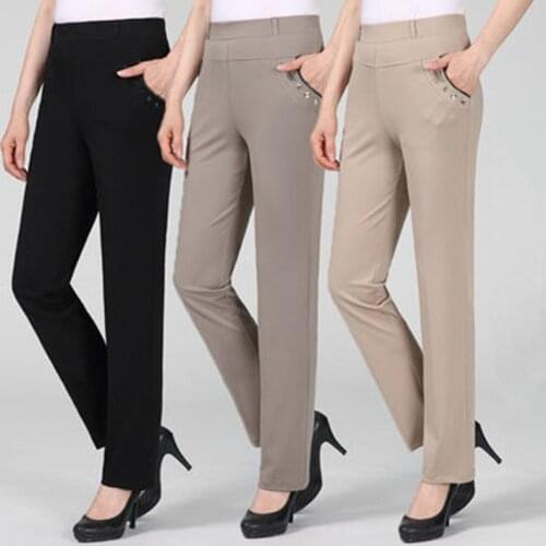 FLYRESYH Women's Cropped Trousers