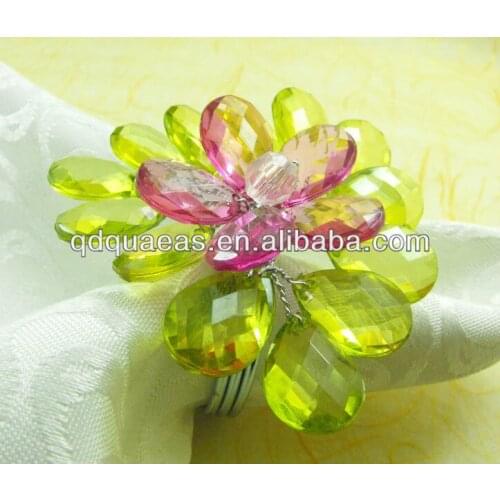 Acrylic napkin ring wedding napkin ring and party decoration napkin ring