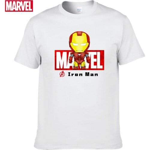 2021 Stark Industries Tony Iron Man T-Shirts Summer Brand Cotton O Neck TShirts Fitness Casual Short Sleeve Tops Tees #30