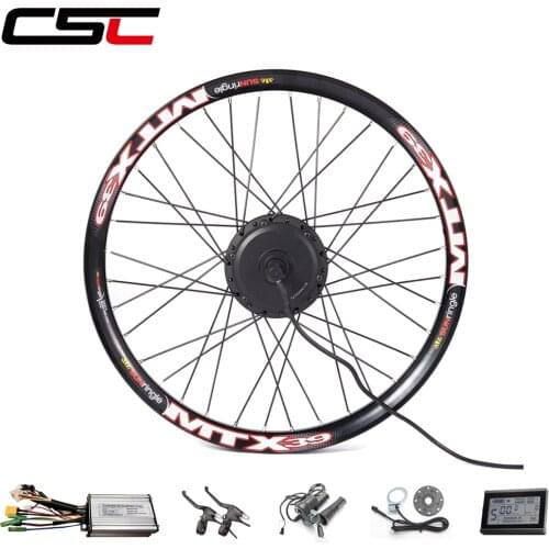 Electric Bicycle Conversion Kit 36V 250W EBike Wheel for 24 26 27.5 28 29in 700C Bike front or rear Hub Motor