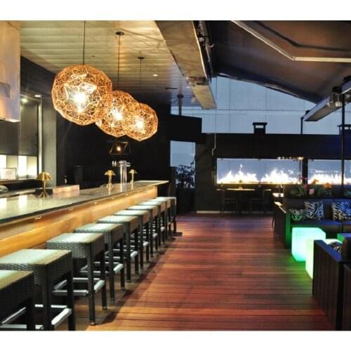 Shaped E27 chandelier living room bedroom restaurant business place decoration stainless steel diamond ball chandelier 110-240V