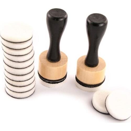 Mini Ink Paints Mixing Blending Tools Round Foam Refills for Scrapbooking Craft 448A