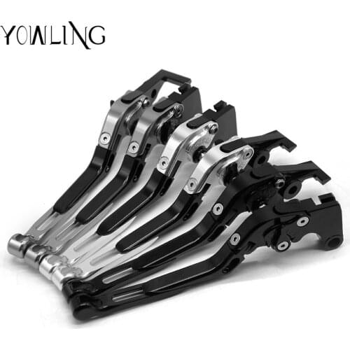 YZFR1 Motorcycle Accessories Handlebar Folding Extendable Brake Clutch Levers For YAMAHA YZF-R1 YZF R1 YZFR1 2015 2016