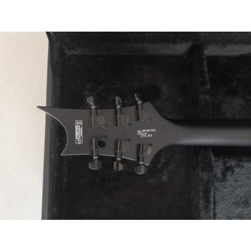 Custom Matt Black Electric Guitar,Rosewood Fretboard HH pickups Black hardware,customized!w-2