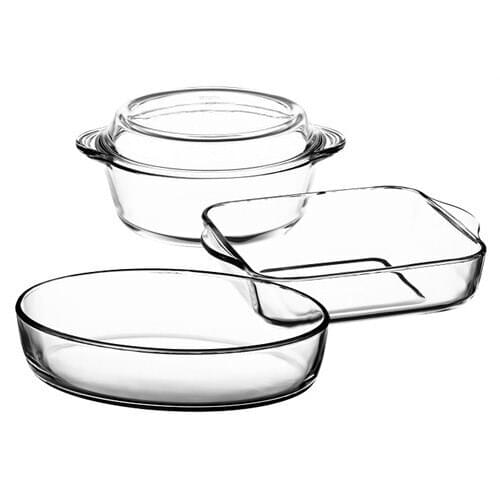 Pasabahce Pyrex 3'Lü Set