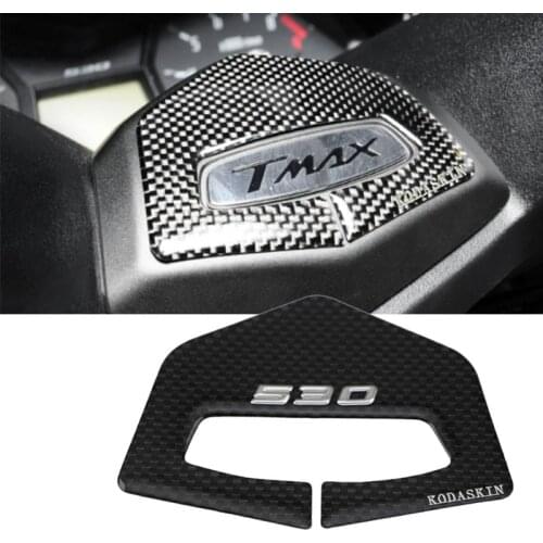 Motorcycle Decal Handlebars Raised Sticker Carbon Protector Emblem Accessorie For Yamaha TMAX TMAX 530 tmax530 t max 530