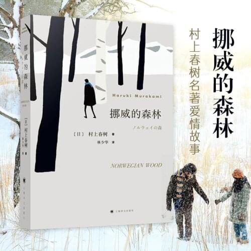 Norwegian Wood Romantic Novels Fiction Book written by Murakami Haruki in Chinese Edition AB