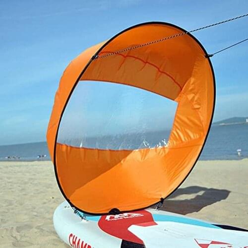 Downwind Wind Sail Kit Kayak Sail Kayak With Storage Bag Foldable Paddle Board Accessories Suitable For Kayak Boats Sailing