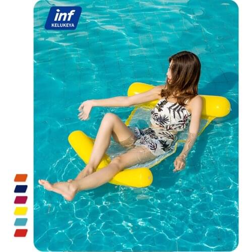 Water Sports Floating Chair Swimming Pool Toys Floating Bed Water Chair Swim Floating Inflatable Mattress