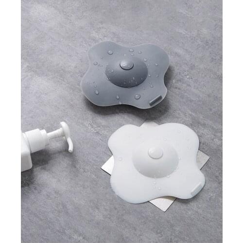 Bathroom Drain Water Plug Stopper Rubber Circle Silicone Sink Strainer Filter Stopper Floor Drain Hair Kitchen Tool