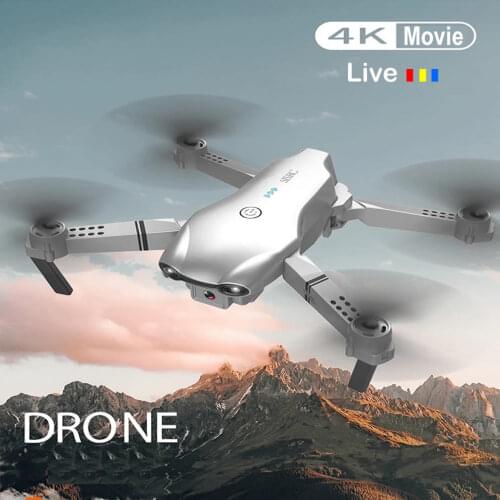 RC Drone UAV Quadcopter FPV WIFI with 4K UHD Camera Aerial Remote Control Aircraft Helicopter JIMITU Toy