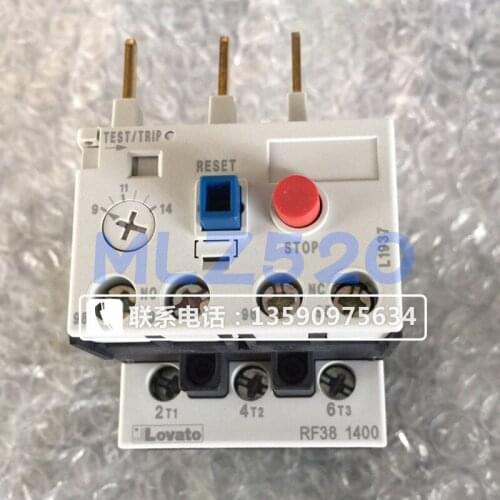 Rf381400 (9-14A) Lovato thermal overload relay 9-14A rated current