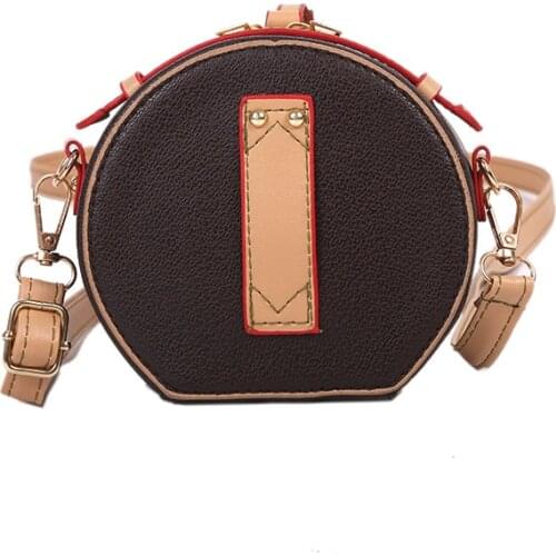 Net red small bag new ins super fire small round bag retro wild Korean version convenient mini messenger bag tide