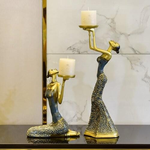 Nordic Vintage Candle Holder Metal Romantic Dinner Wedding Table Candelabros Moroccan Centro De Mesa Party Home Decor BS60CH