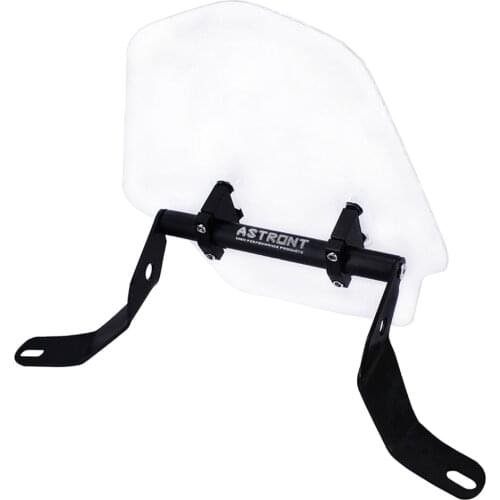 Stylish Universal Scooter Motorcycle Clear Windshield Windscreen Protector