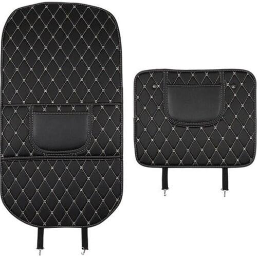 Universal Car Kick Mat Anti-dirty Storage Seat Cover Child Protection Pads For Back Seats Protector Interiors Car Accessories Ne