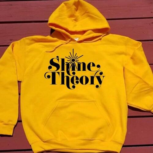 Shine theory hoodies women fashion pure cotton religion Christian Bible baptism church hipster pullover church top drop shipping