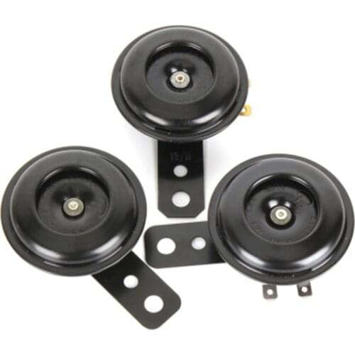 Universal Motorcycle speakers Waterproof Round Loud Horn Electric Horn kit 12V 105db Speakers for Scooter Moped Dirt Bike ATV