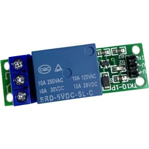 1 relay module High level effective expansion board MCU expansion relay 10A current