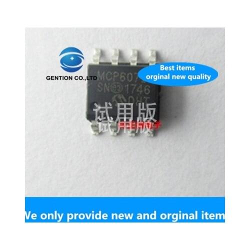 10pcs 100% orginal new real stock MCP607-I---SN MCP6071 MCP607I SOP8 operational amplifier chip
