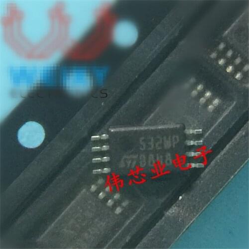 10pcs/lot M95320-wdw6tp 95320 532WQ 532WP M95320 EEPROM, 32 KBIT 10 MHz 8 TSSOP