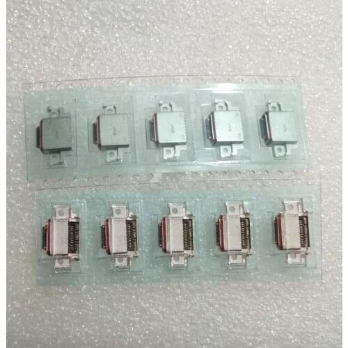 2--100pcs/lot, Original new USB charging port dock for Samsung Galaxy A8 2018 A530F A530 charger connector plug