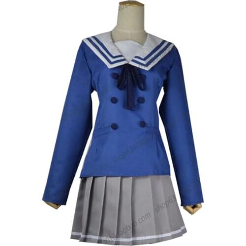 2018 Anime Kyokai no Kanata (Beyond the Boundary) Kuriyama Mirai Cosplay Costume Japanese Girls School Uniform