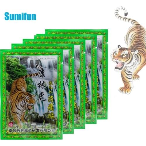 40pcs/5bags Tiger Blam Plaster Joint Pain Plaster Muscular Pain Relief Patch Medical Plaster Rheumatism Arthritis Sprains Sticke