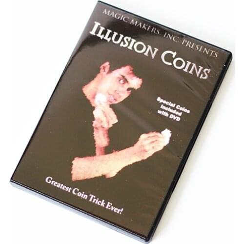 Free Shipping! 3 Fly (Morgan Coin) - Coin&Money Magic Tricks,Magic Props,Illusions,Stage,Mentalism,Close Up,Comedy,Magic Toys