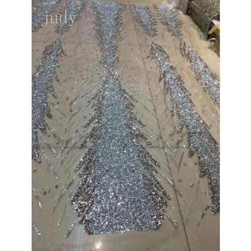 Free shipping HL0270# African cloth flash powder mixed color section Nigerian dress used for wedding dinner dress fabric