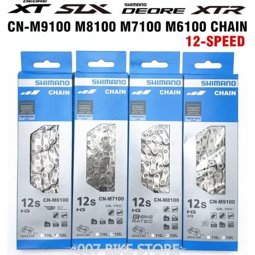 SHIMANO deoer XT CN M8100 Chain 12-Speed Mountain Bike Bicycle Chain CN-M8100 MTB Road Bike Chains