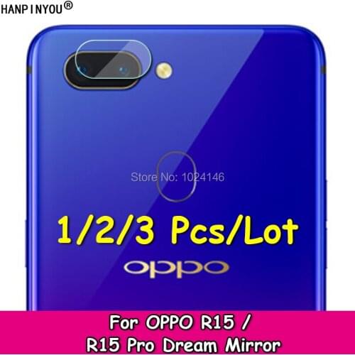 For OPPO R15 / R15 Pro R15Pro Dream Mirror 6.28" Ultra Thin Clear Back Camera Lens Protector Soft Tempered Glass Protective Film