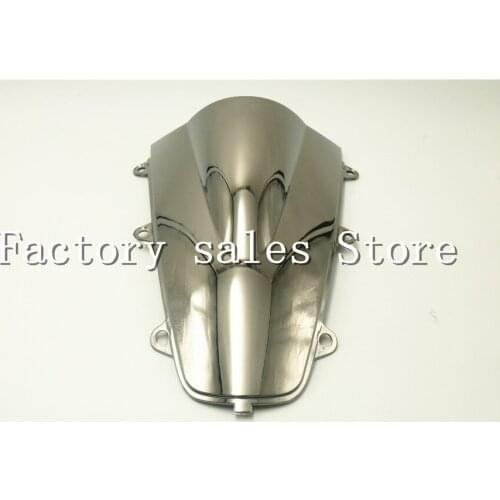 HotSale For Honda CBR 1000 RR CBR1000RR 2017-2018 silver Windshield WindScreen Double Bubble CBR 1000RR 17 18